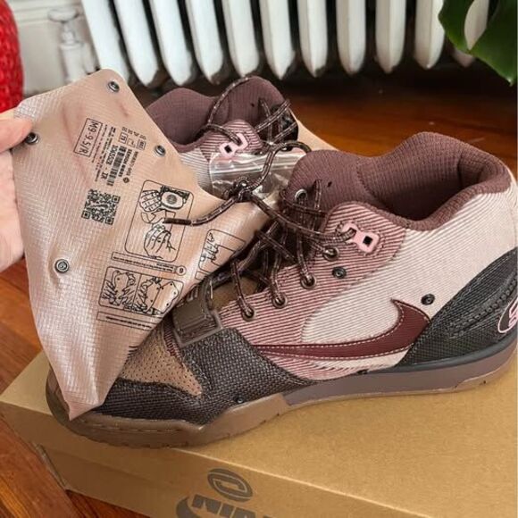 Nike Air Trainer 1 SP Cactus Jack Travis Scott Wheat Men’s 9.5 - Picture 8 of 10